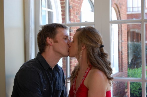 paul and sherri kissing